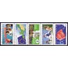 Sverige 2000. 1900-tallet, III. AFA 2094-2103 postfrisk stemplet  hæfte FDC parstykkke