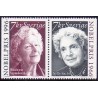 Sverige 2000. Nobelpristagere. AFA 2128-29, postfrisk parstykke stemplet  hæfte FDC parstykkke