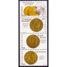 Sverige 2001. Nobel. AFA 2160-3, postfrisk sammentryk stemplet  hæfte FDC parstykkke