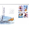 Sverige 2000. OL i Sydney. AFA 2110-13 postfrisk sammentryk stemplet  hæfte FDC parstykkke