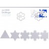 Sverige 2000. Julefrimærker iI. AFA 2135-36, postfrisk parstykke stemplet  hæfte FDC parstykkke