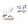 Sverige 2001. Fugle. AFA 2152-55, postfrisk stemplet  hæfte FDC parstykkke