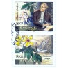 Sverige 2001. Fisk. AFA 2173-75, postfrisk stemplet  hæfte FDC parstykkke