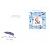 Sverige 2002. Astrid Lindgren miniark. AFA 2203-09, postfrisk   stemplet  hæfte FDC parstykkke, miniark