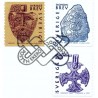 Sverige 2002. Kultur- og naturarv II. AFA 2210-12, postfrisk   stemplet  hæfte FDC parstykkke