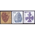 Sverige 2002. Kultur- og naturarv II. AFA 2210-12, postfrisk   stemplet  hæfte FDC parstykkke