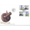 Sverige 2002. Kristanstad. AFA 2219-20, i postfrisk sammentryk  stemplet  hæfte FDC parstykkke