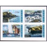Sverige 2002. Sommer. AFA 2221-2225, postfrisk  stemplet  hæfte FDC parstykkke