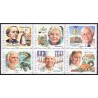 Sverige 2002. Gastronomi. AFA 2232-37, postfrisk sammentryk  stemplet  hæfte FDC parstykkke