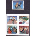Sverige 2002. Julefrimærker. AFA 2254-58,  postfrisk  stemplet  hæfte FDC parstykkke