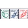 Sverige 2003. Knob. AFA 2267-69,  postfrisk stemplet  hæfte FDC parstykkke