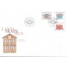Sverige 2003. Landskabshuse. AFA 2275-77,  postfrisk stemplet  hæfte FDC parstykkke