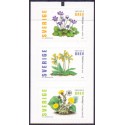 Sverige 2003. Blomster. AFA 2278-80,  postfrisk stemplet  hæfte FDC parstykkke