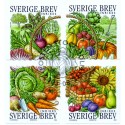 Sverige 2003. Høsttid. AFA 2289-92,  postfrisk  stemplet  hæfte FDC parstykkke