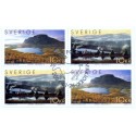 Sverige 2004. Laponia. AFA nr. 2317-18,  postfrisk sammentryk stemplet  hæfte FDC parstykkke