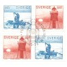 Sverige 2004. Nordisk lys. AFA nr. 2340-41, i postfrisk sammentryk stemplet  hæfte FDC parstykkke
