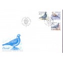 Sverige 2004. Duer. AFA nr. 2346-8,  postfrisk  sammentryk stemplet  hæfte FDC parstykkke