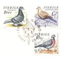 Sverige 2004. Duer. AFA nr. 2346-8,  postfrisk  sammentryk stemplet  hæfte FDC parstykkke