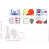 Sverige 2005. Design. AFA nr. 2378-83, postfrisk   sammentryk stemplet  hæfte FDC parstykkke