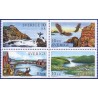 Sverige 2005. Verdensarv Kyster. AFA nr. 2384-87, i postfrisk sammentryk stemplet  hæfte FDC parstykkke