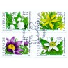 Sverige 2005. Forårsblomster. AFA nr. 2393-96, postfrisk sammentryk stemplet  hæfte FDC parstykkke
