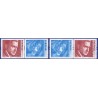 Sverige 2005. Dag Hammerskjolds fødsel. AFA nr. 2398-99, postfrisk  parstykker sammentryk stemplet  hæfte FDC parstykkke