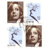 Sverige 2005. Greta Garbo. AFA nr. 2424-25 postfrisk stemplet  sammentryk FDC