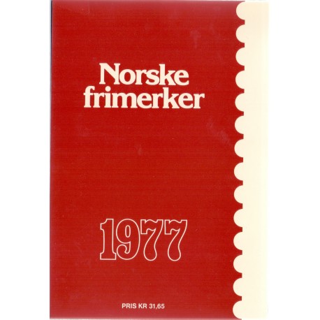 Norge Year set / Årsmappe 1977