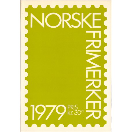 Norge Year set / Årsmappe 1979