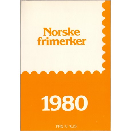 Norge Year set / Årsmappe 1980