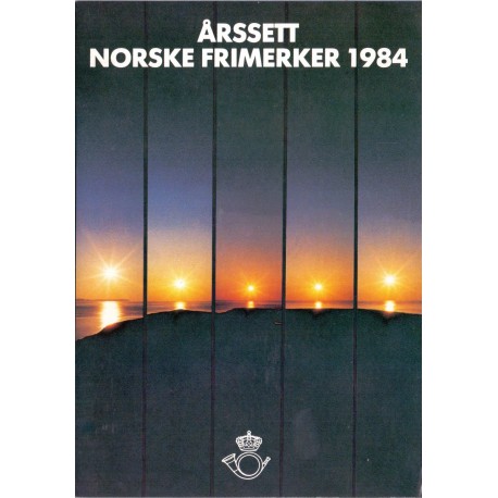 Norge Year set / Årsmappe 1984