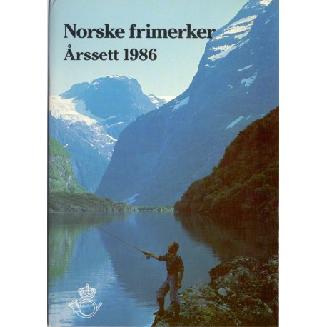 Norge Year set / Årsmappe 1986