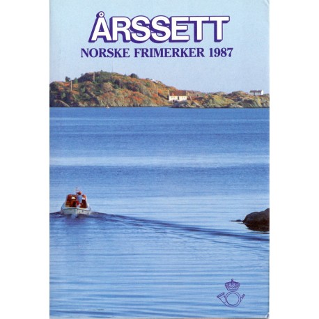 Norge Year set / Årsmappe 1987