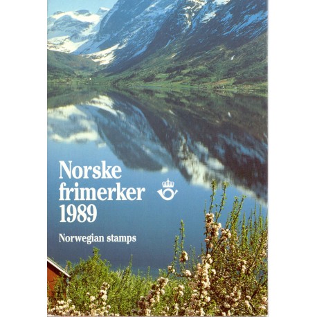 Norge Year set / Årsmappe 1989