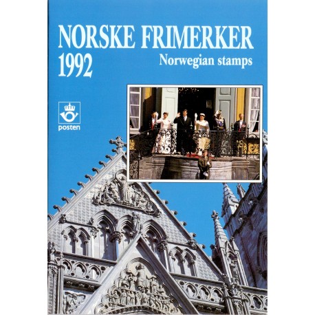 Norge Year set / Årsmappe 1992