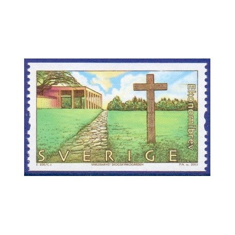Sverige 2005. Verdensarv. AFA nr. 2426-27 postfrisk stemplet