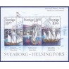 Sverige 2006. Sveaborg. AFA nr. 2461-63, postfrisk miniark sammentryk stemplet  hæfte FDC parstykkke