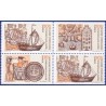 Sverige 2006. Hansestæderne. AFA nr. 2477-79, postfrisk sammentryk stemplet  hæfte FDC parstykkke