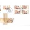Sverige 2006. Hansestæderne. AFA nr. 2477-79, postfrisk sammentryk stemplet  hæfte FDC parstykkke