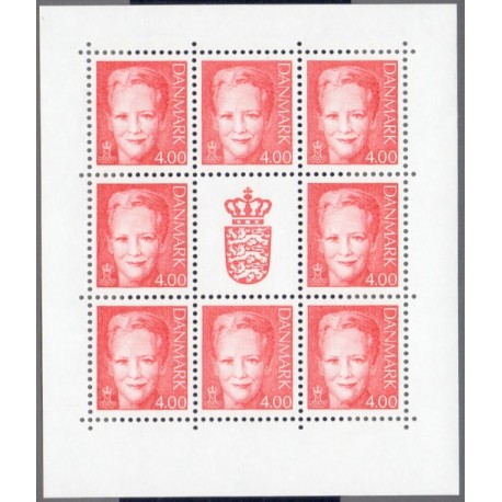 2001. Småark AFA nr. 1 postfrisk stemplet