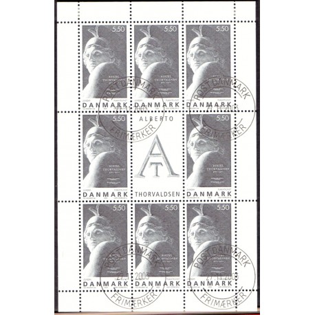 2003. Småark AFA nr. 12 postfrisk, stemplet