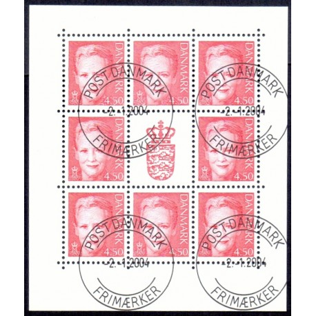 2004. Småark AFA nr. 15 postfrisk, stemplet