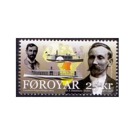 Færøerne 2014.Casement rapporten. AFA nr. 814 Postfrisk  stemplet