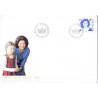 Sverige 2007. Dronning Silvia. AFA nr. 2523, postfrisk stemplet  hæfte FDC parstykkke