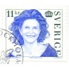 Sverige 2007. Dronning Silvia. AFA nr. 2523, postfrisk stemplet  hæfte FDC parstykkke