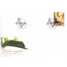 Sverige 2007. Sommerfugl. AFA nr. 2533, postfrisk stemplet  hæfte FDC parstykkke