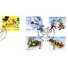 Sverige 2007. Julefrimærker. AFA nr. 2543-47, postfrisk stemplet  hæfte FDC parstykkke