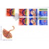 Sverige 2007.Samisk kultur. AFA nr. 2548-50, postfrisk sammentryk  stemplet  hæfte FDC parstykkke
