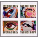 Sverige 2008. Vil se dig. AFA nr. 2565-68, postfrisk stemplet  hæfte FDC parstykkke
