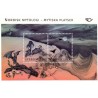Sverige 2008. Nordisk Mytologi III. AFA nr. 2577, postfrisk miniark stemplet  hæfte FDC parstykkke